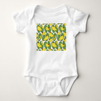 Body Feuilles de bananes : Motif de fruits tropicaux