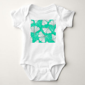 Body Feuilles de Ginkgo biloba, motif dessiné à la main