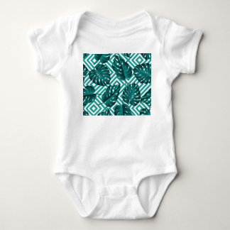 Body Feuilles tropicaux : Motif Floral sans joint.