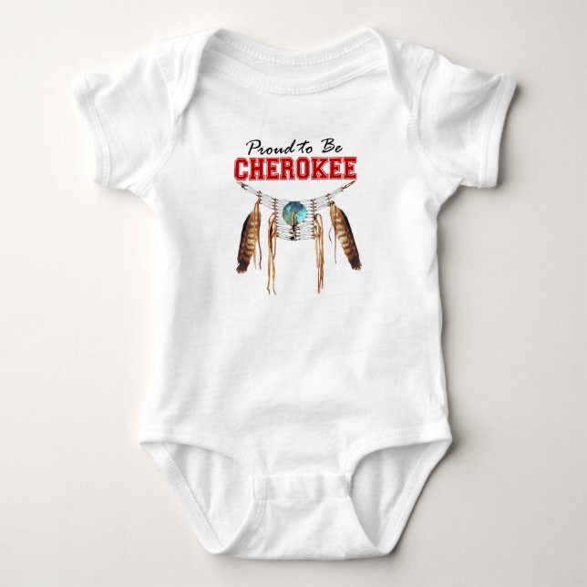 Body Fier d'être Cherokee Baby Onsie (Devant)