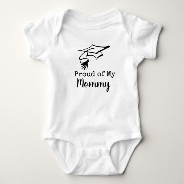 Body Fière de maman (peut être soeur, tante) Diplôme (Devant)