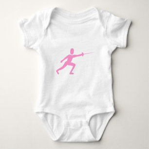 Body Figure d'escrime - Rose