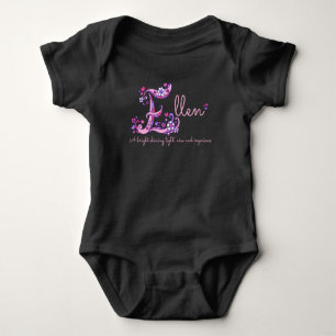 Body Filles nom d'Ellen et habillement de bébé de la