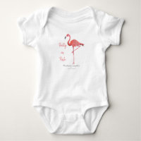 Flamant rose | Baby Girl | Bodysuit