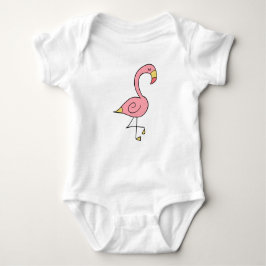 Body Flamant rose couchant