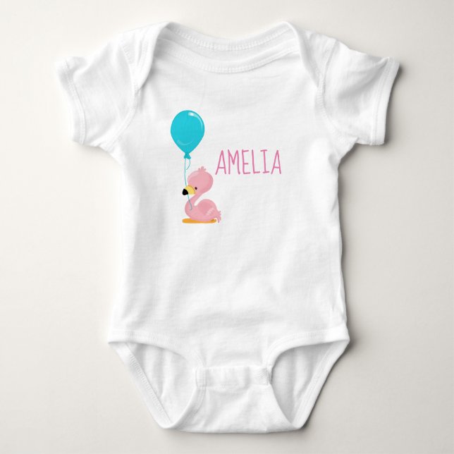 Body Flamant Rose Joli (Devant)