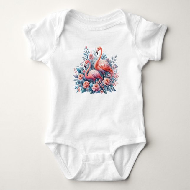 Body Flamant Rose Sublimation (Devant)