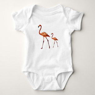 Body Flamants roses roses Bébé Jersey Bodysuit