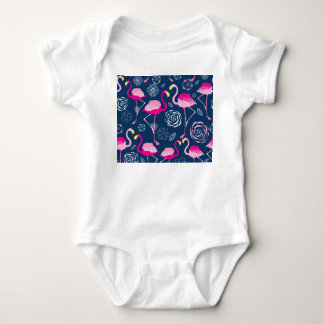 Body Flamants roses roses : Graphic Dark Motif