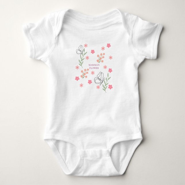 Body Fleur de Maman (Devant)