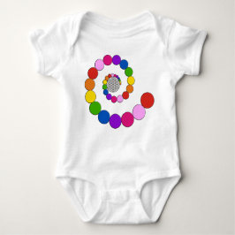 Body Fleur de vie / Blume des Lebens - points spiraux