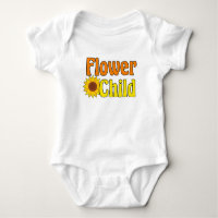 Fleur Enfant mignonne Hippie tournesol les années 