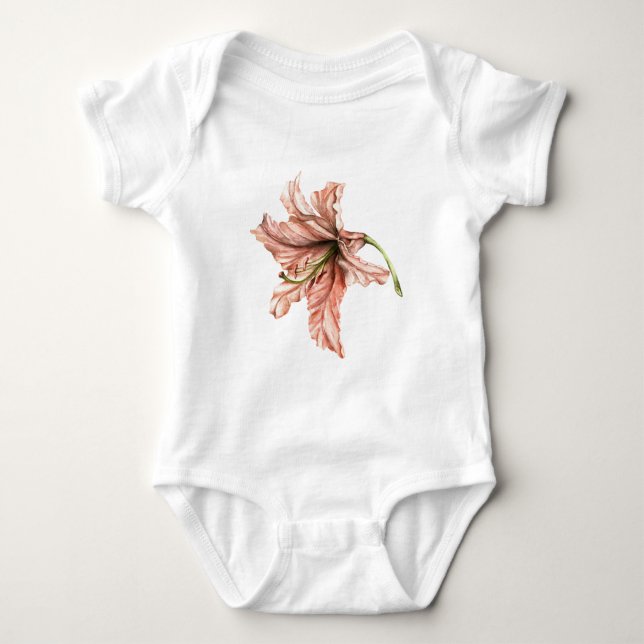 Body Fleur rose Lily (Devant)