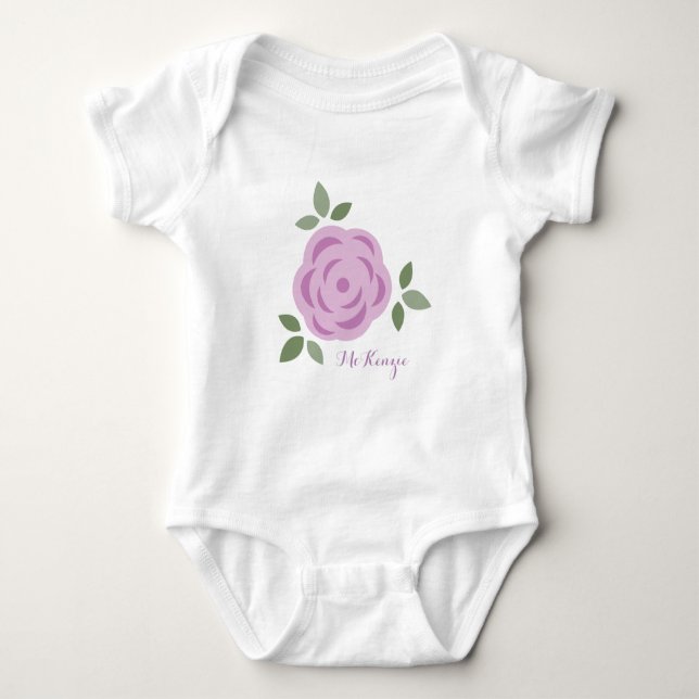 Body Fleur violette (Devant)
