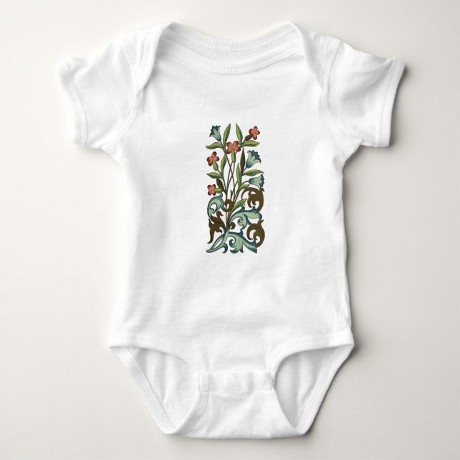 Body Fleurs Papier Peint Floral Art Nouveau Joli (Devant)