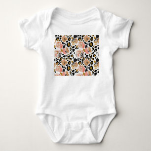 Body Floral, poster de animal, motif sans soudure.