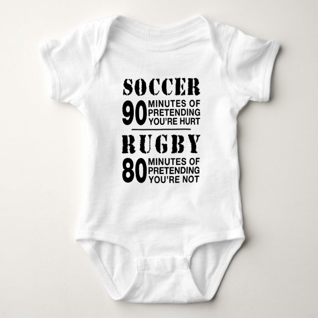 Body Football contre rugby (Devant)