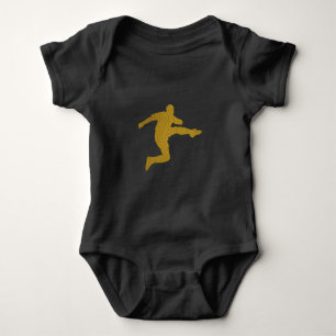 Body Football Soccer Shooter Couleur en cuir doré Coo