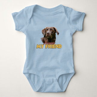 Body Forever Mon Ami Chocolat Labrador Chien Design