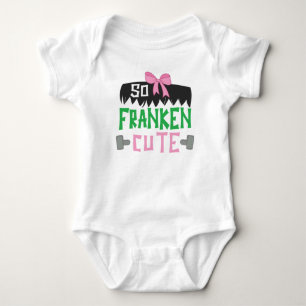 Body Franken Cute Funny Pink Baby Girl Halloween
