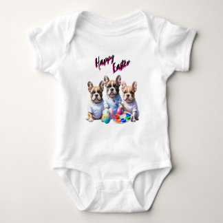 Body Französische Bulldogge Happy Easter French Bulldog