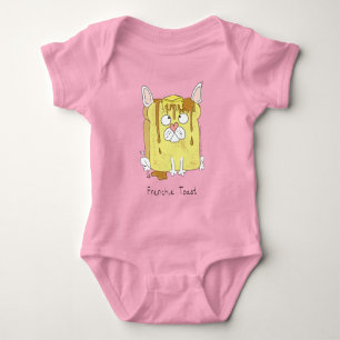 Body Frenchie Toast French Bulldog Bodysuit pour bébé