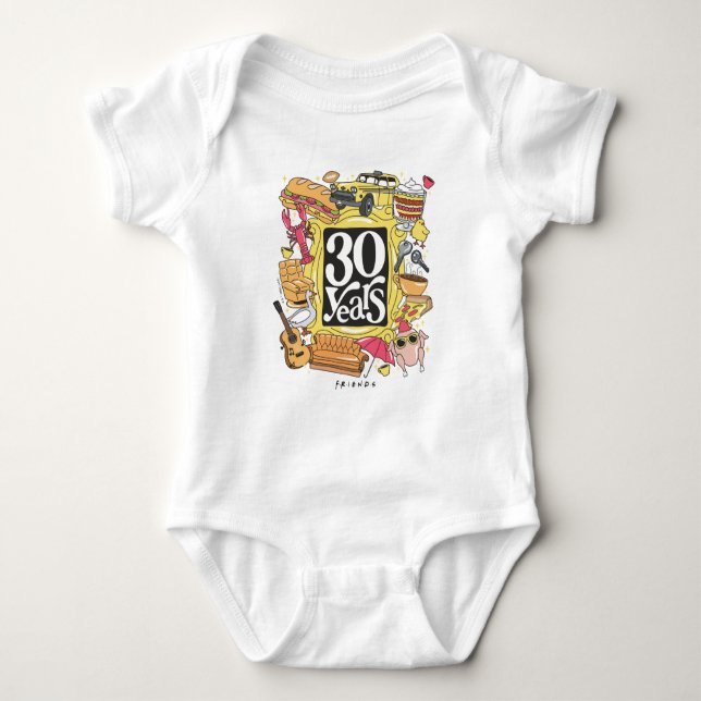 Body FRIENDS™ | Graphisme 30 ans (Devant)