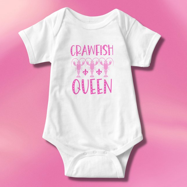 Body Funny Crawfish Queen - Crawfish Boil Baby Bodysuit (Créateur téléchargé)
