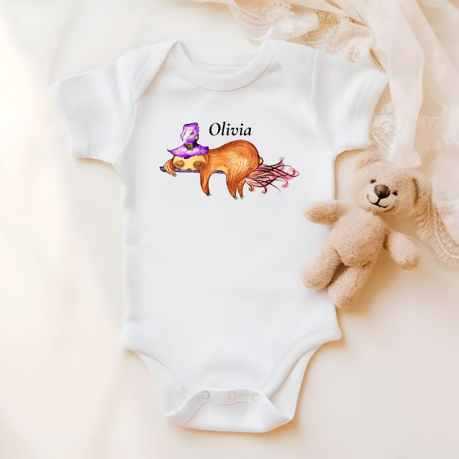 Body Funny Flying Sloth Sorcière bébé (Créateur téléchargé)