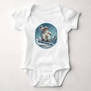 Body Funny Yeti Legend Snowboard Aventure hivernale