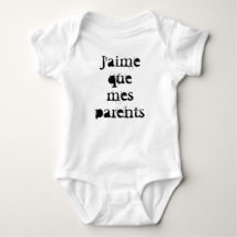 Body für Baby „ich mag, dass meine