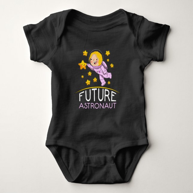 Body Futur Astronaut Avec Planètes Drôle Cadeau Pour Fi (Devant)