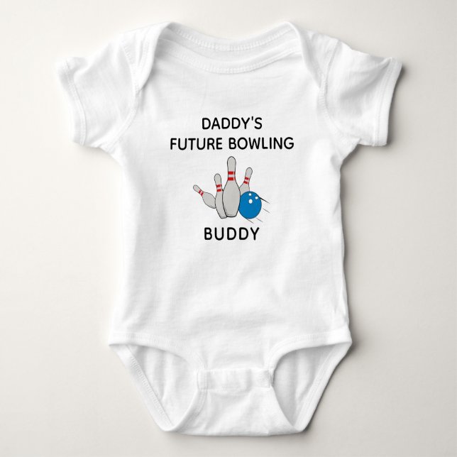 Body Futur Bowling Buddy de papa - Cute Bowling (Devant)
