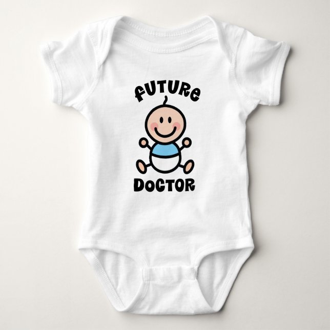 Body Futur docteur cadeau bébé (Devant)