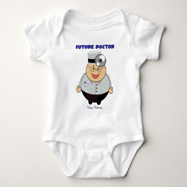 Body Futur docteur personnalisé Shirt, docteur mignon (Devant)