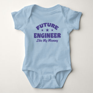 Body Futur Ingénieur Comme Ma Maman Baby T-Shirt
