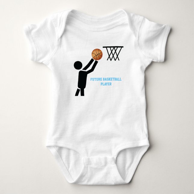 Body Futur joueur de basket-ball avec balle (Devant)