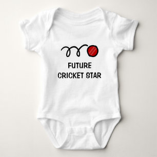 Body futur joueur de cricket   Vêtements bébé mignons