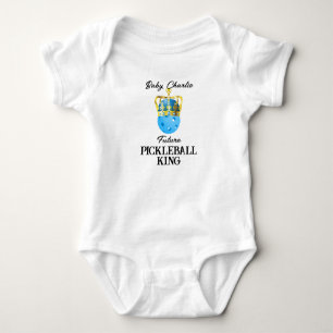 Body Futur Pickleball King Baby Blue Personnalisé