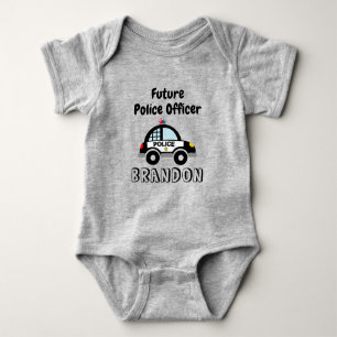 Body Futur policier voiture flic personnalisée Baby Bod