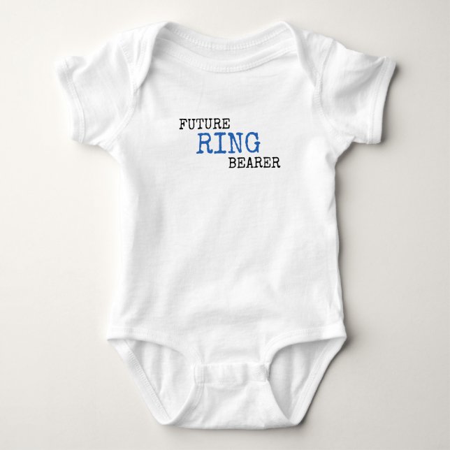 Body Futur Porteur de ceinture Mariage Bodysuit bébé (Devant)