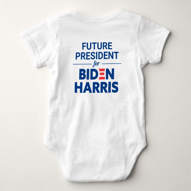 Body Futur Président de Biden Harris Texte personnalisé (Dos)