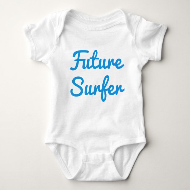 Body Futur Surfer Baby Bodysuit (Devant)