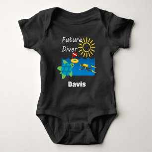 Body Future Diver Design - Bodysuit Baby Jersey