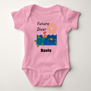 Body Future Diver Design - Bodysuit Baby Jersey
