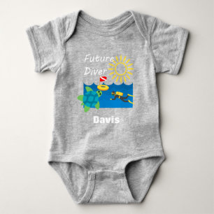 Body Future Diver Design - Bodysuit Baby Jersey