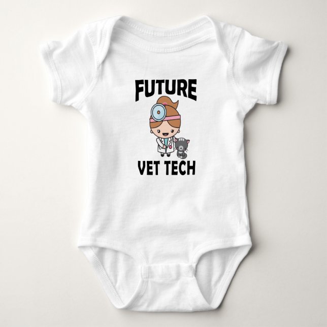 Body Future Vet Tech Soins Animaux Cadeaux pour bébés (Devant)