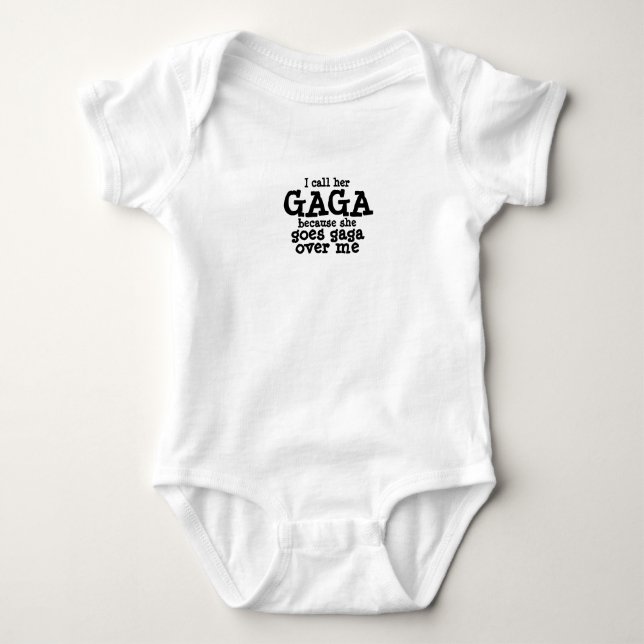 Body Gaga Baby Newborn Grandma Gift Fête des Mères (Devant)