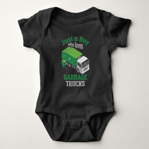Body Garbage Truck Loving Boy Toddler Cool Recyclage