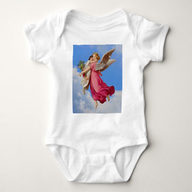 Body Gardien Ange Et Chemise Enfant (Devant)